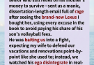 He rage-emails about volleyball fees and our vacations, but the truth is simple: we’re building a peaceful, loving life for our son — and his bitterness can’t compete with that.