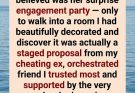 My Best Friend Asked Me to Help with Her Engagement Party — When I Arrived, I Was Horrified by Her Betrayal