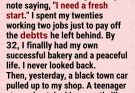 “Sixteen years ago, my father abandoned us with nothing but a sticky note and crippling debt. Today, a black town car pulled up to my bakery to deliver his greatest secret—and my biggest test. Sometimes, the ghosts of our past bring the keys to our future. 🥐💼 #ShortStory #PlotTwist #Betrayal #WritingCommunity”