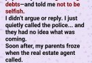 They thought “family comes first” was a free pass to steal my home; they learned the hard way that the law doesn’t care about their twisted definition of loyalty.