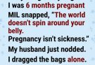 “I carried the weight of the groceries alone, but he was the one who dropped the marriage.”