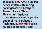 Sometimes the darkest neighborhood secrets are just middle-aged men trying to get their cardio in. 🕵️‍♀️✨😂 #TrueCrimeRuinedMyBrain #PlotTwist #NeighborStories