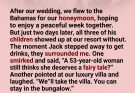 They came to ruin their father’s honeymoon—but one overheard conversation changed their inheritance… and their family forever.