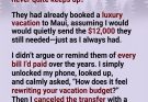At brunch, my parents joked that I’d never be as successful as my brother—then casually expected me to send them $12,000 for their luxury Maui vacation, just as I always had. This time, I smiled, canceled the transfer with one tap, and finally gave them something they’d never expected from me: the word “no.”