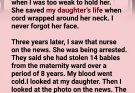 Three years after a nurse saved my newborn daughter’s life, I saw that same nurse on the news—arrested for stealing babies. Then I noticed the baby in her photograph had the exact same birthmark as my daughter. I called the detective expecting the worst. What he told me revealed a secret far more complicated than I ever imagined. 💔