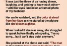 19. She spent 23 years believing she knew him. Then one dinner revealed the man behind the photograph.