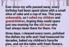 On his 99th birthday, he prepared dinner for his entire family. Nobody came. Then a stranger arrived at his door.